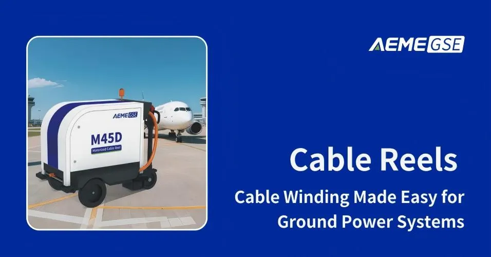 Cable Reels Motorized 400Hz Power Cables